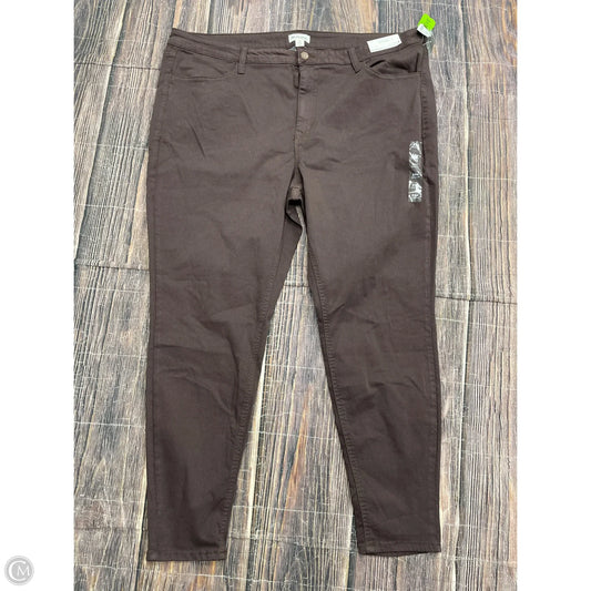 Pants Joggers By Maurices In Brown, Size: 24