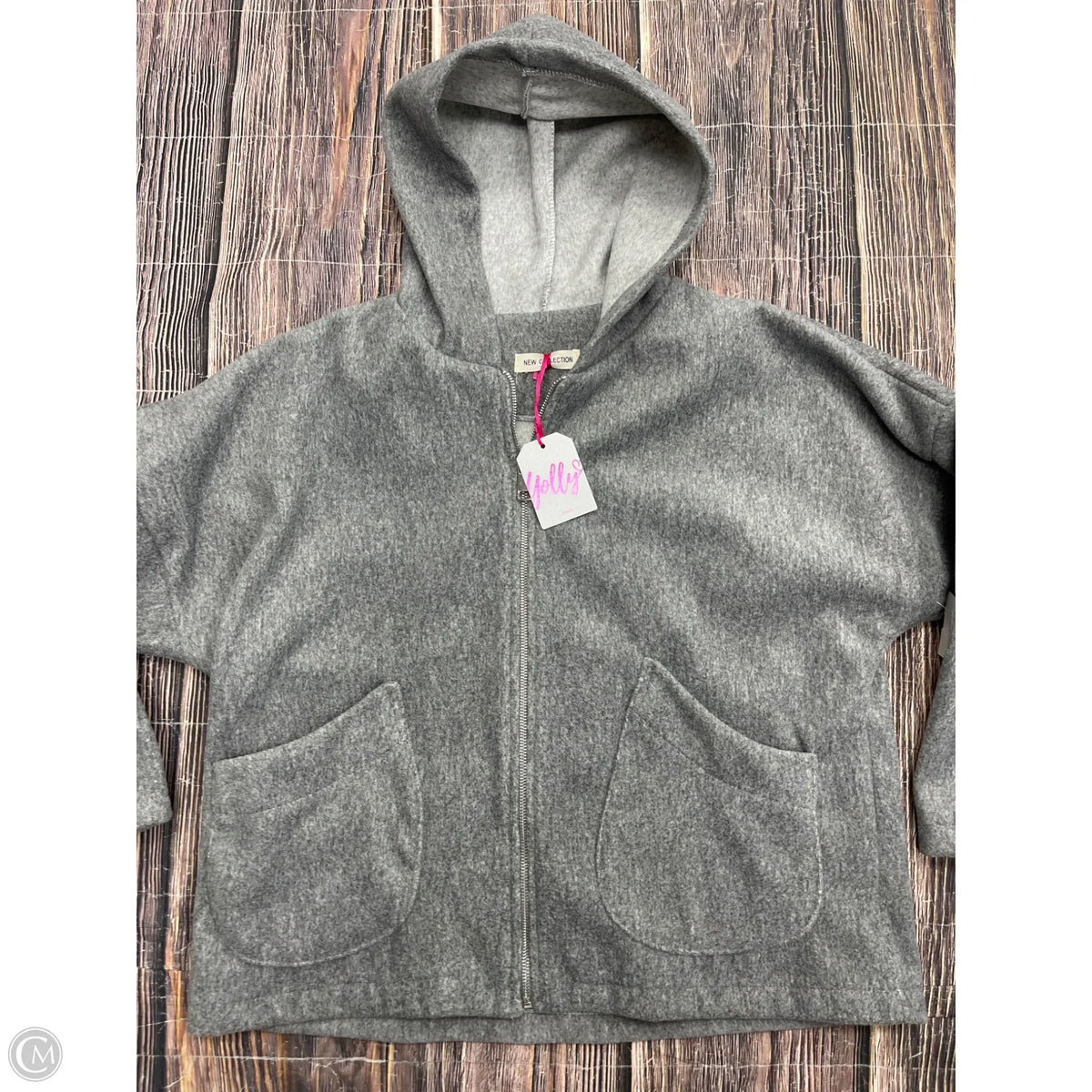 Jacket Other By New Collection In Grey, Size: Xl