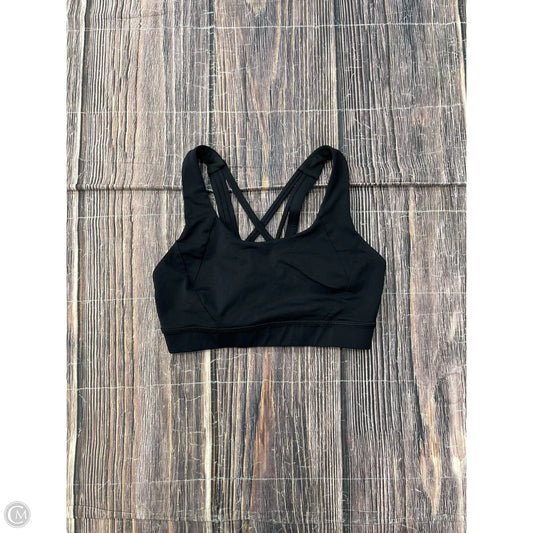 Athletic Bra By Lululemon In Black, Size: 6