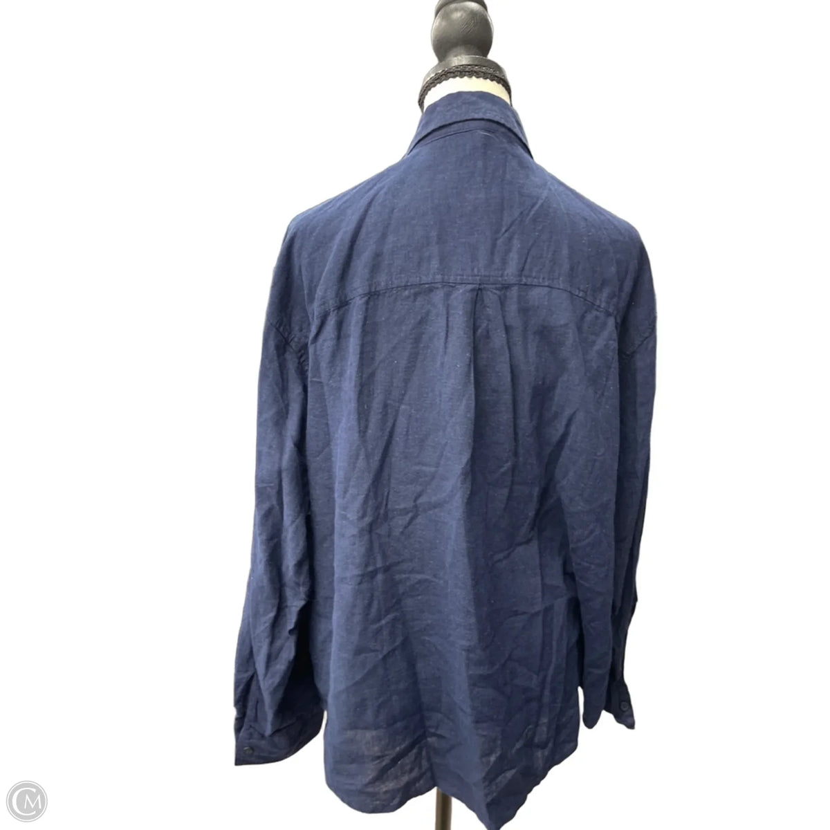 Top Long Sleeve By Maurices In Blue, Size: M