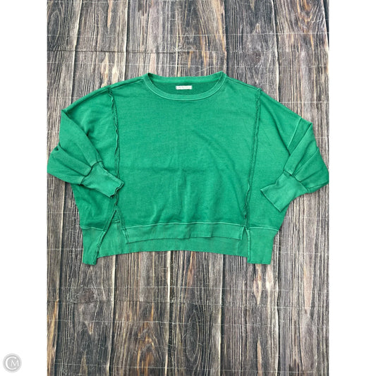 Sweatshirt Crewneck By We The Free In Green, Size: S