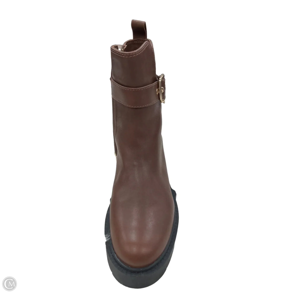 Boots Designer By Coach In Brown, Size: 7.5