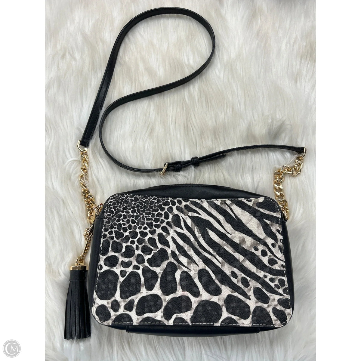 Crossbody Designer By Michael Kors, Size: Medium
