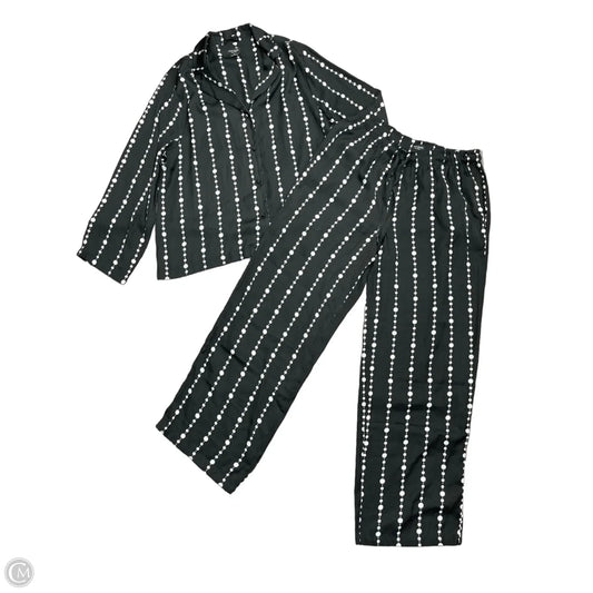 Pajamas Designer By Kate Spade In Black, Size: L