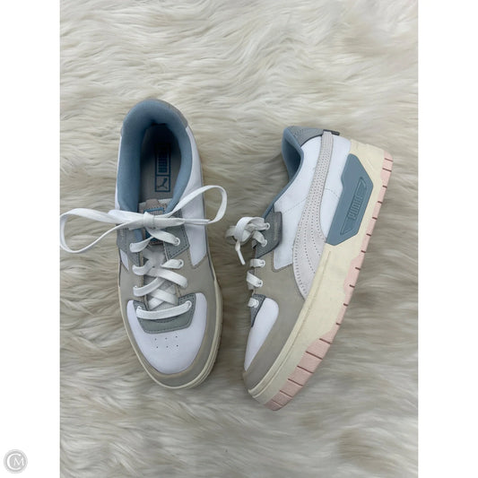 Shoes Athletic By Puma In White, Size: 10.5