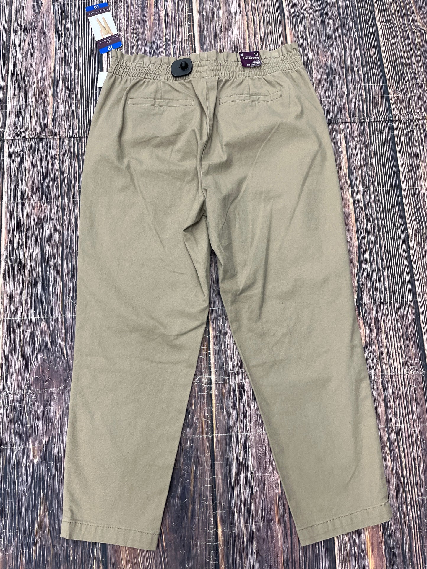 Pants Chinos & Khakis By Gloria Vanderbilt In Tan, Size: 10