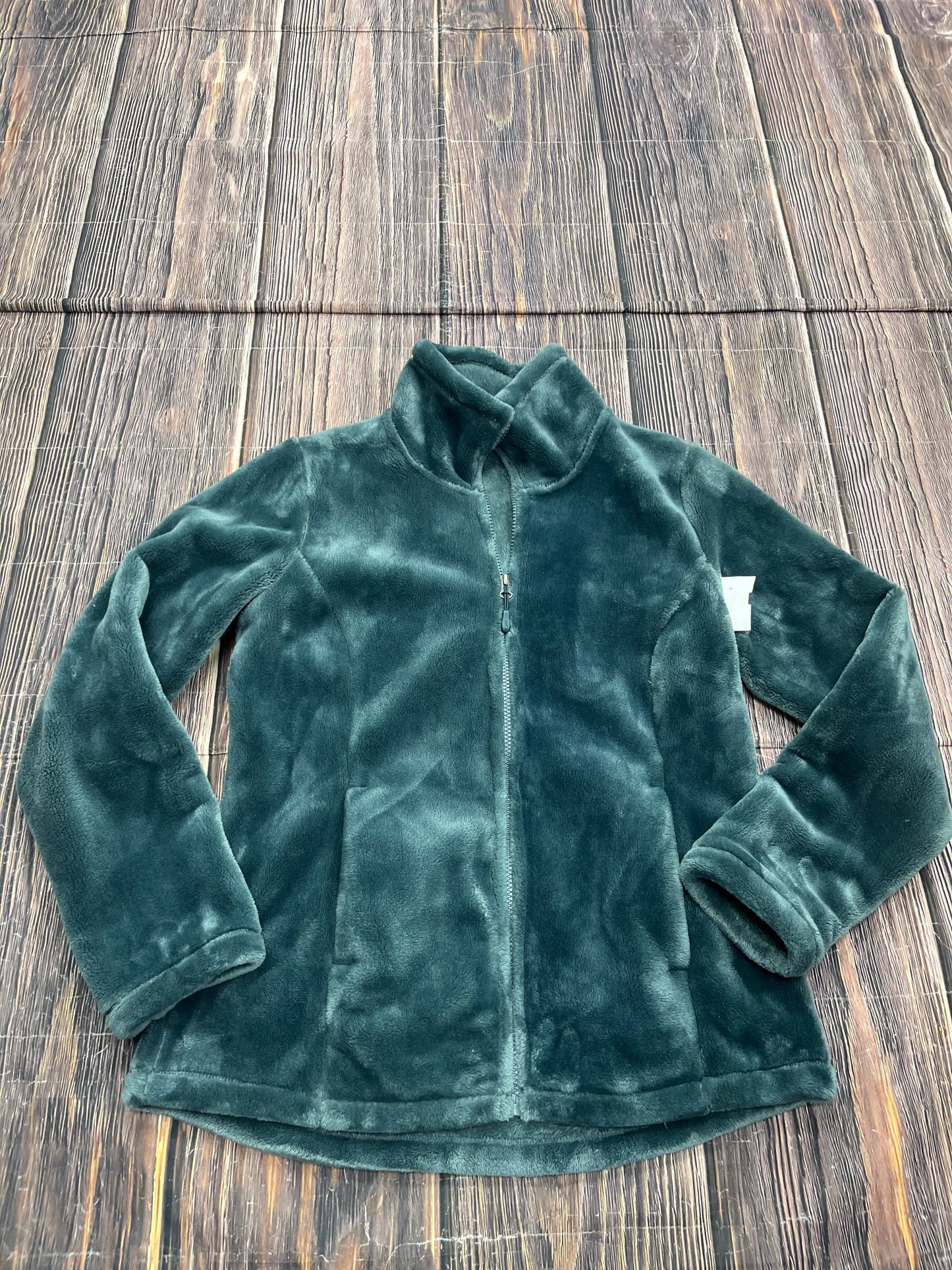 Jacket Faux Fur & Sherpa By 32 Degrees In Green, Size: S