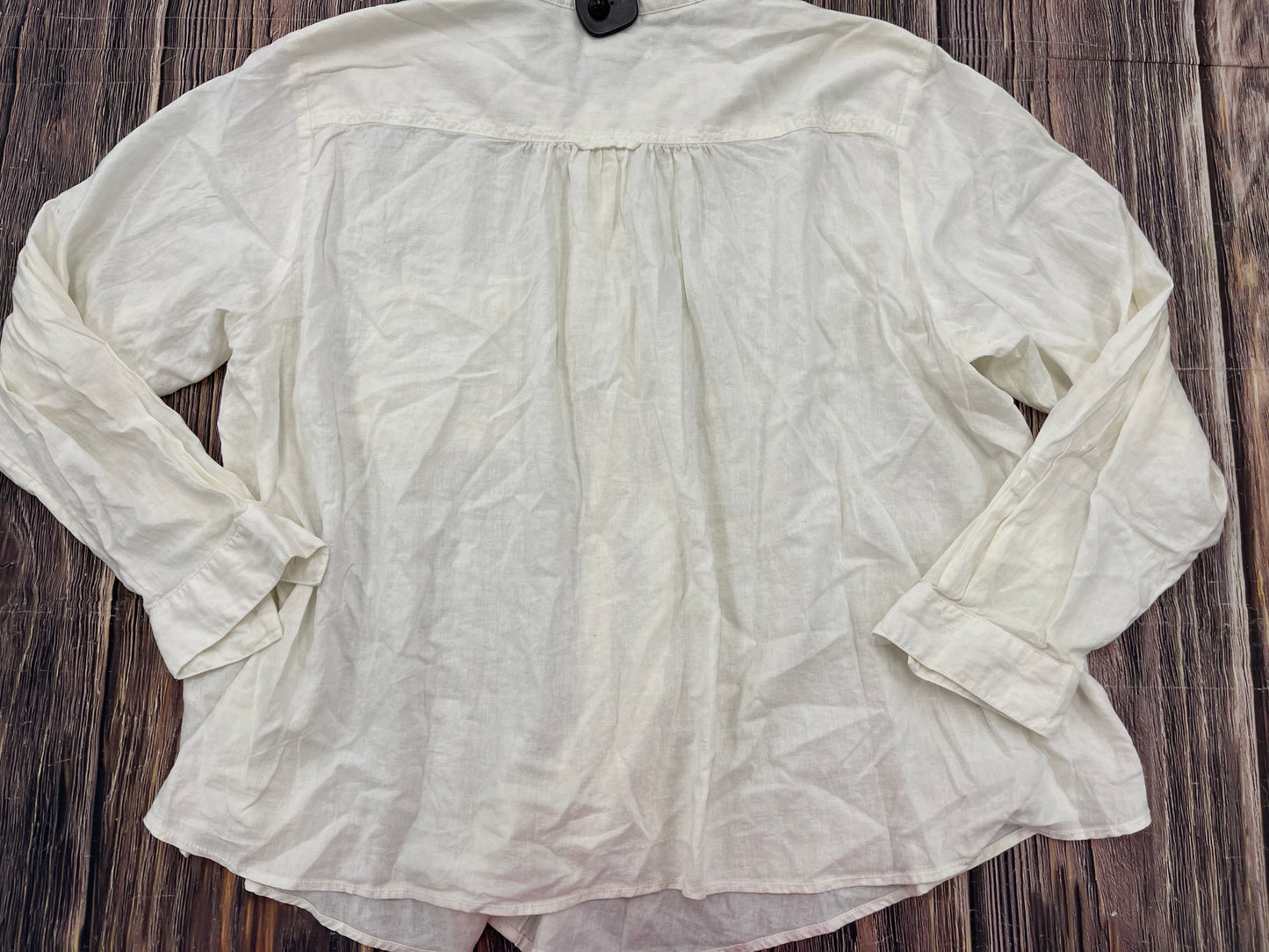 White Top Long Sleeve Pilcro, Size 2x