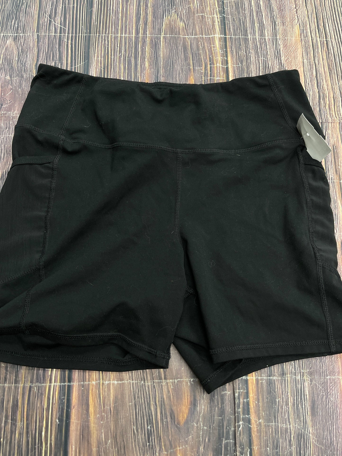 Black Athletic Shorts Gaiam, Size L