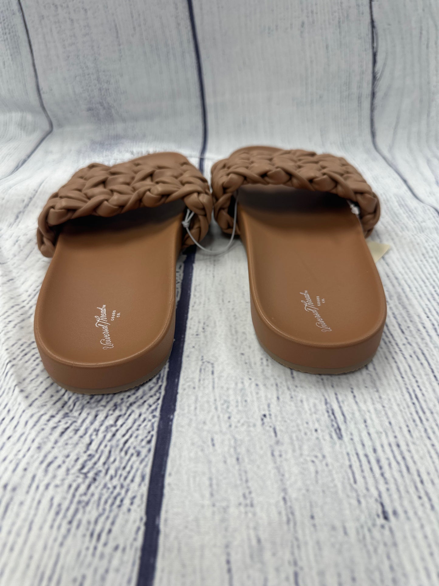 Sandals Flats By Universal Thread In Brown, Size: 9