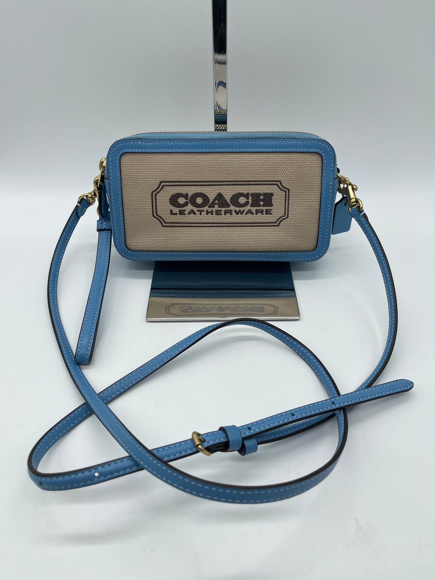 Crossbody Designer By Coach, Size: Small