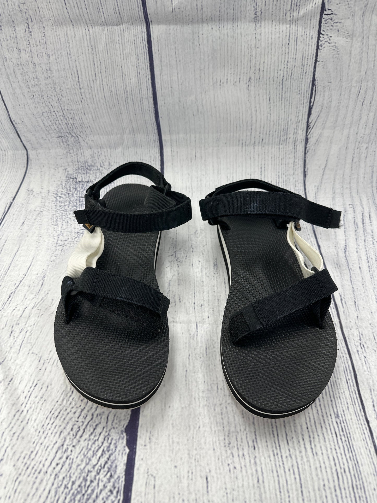 Sandals Flats By Teva In Black, Size: 9