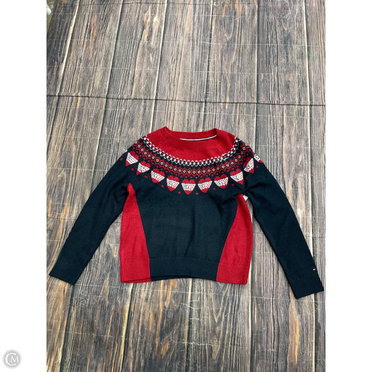 Sweater By Tommy Hilfiger In Red, Size: S