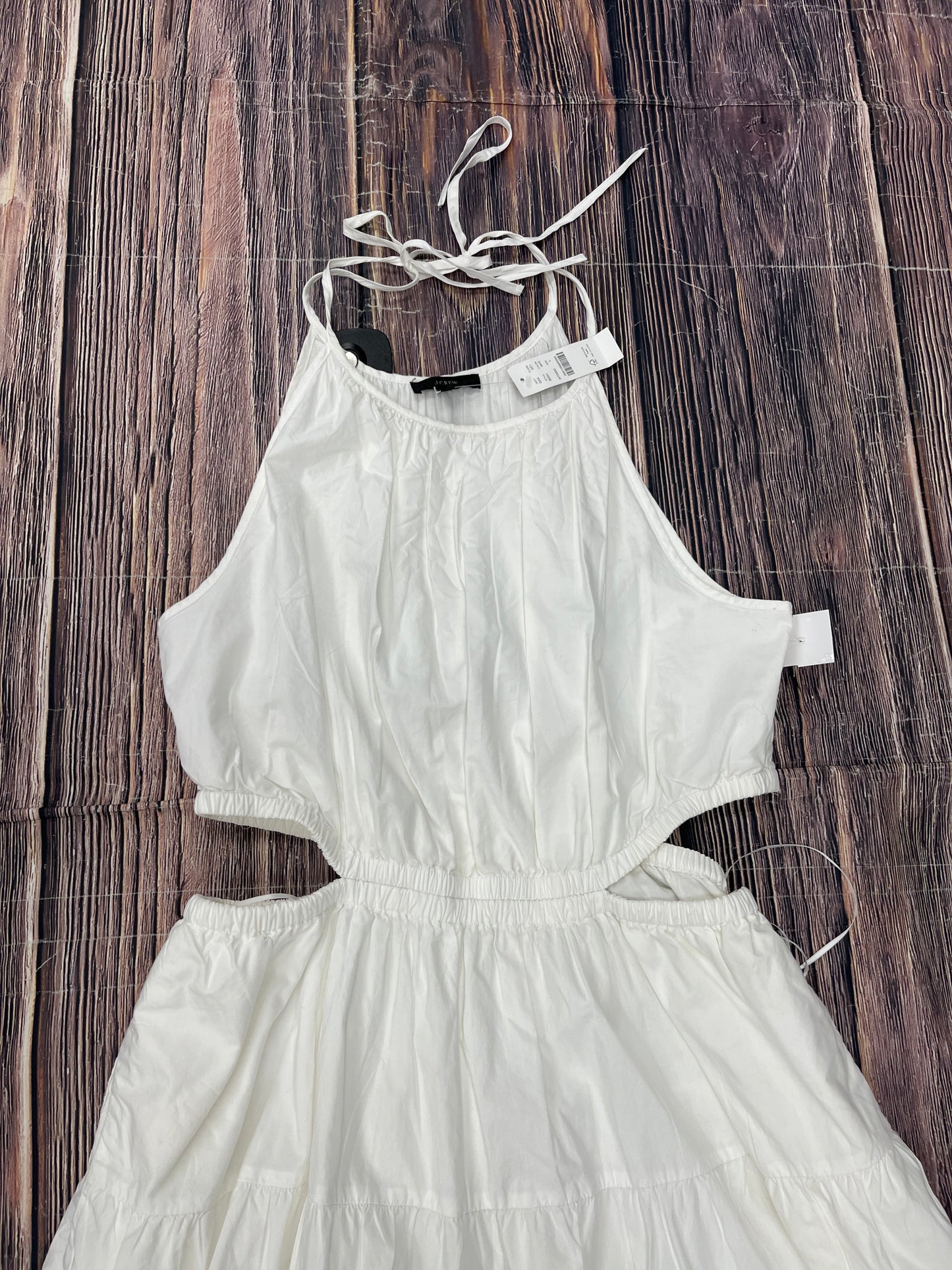 Dress Casual Maxi By J. Crew In White, Size: L