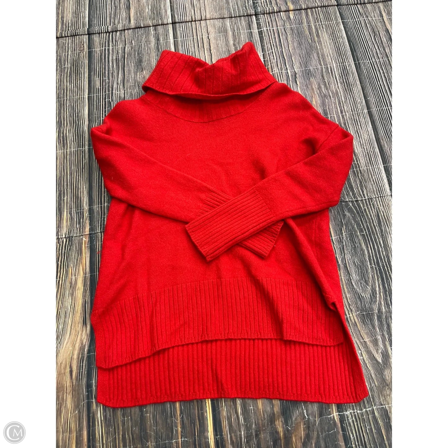 Sweater By Halston In Red, Size: S