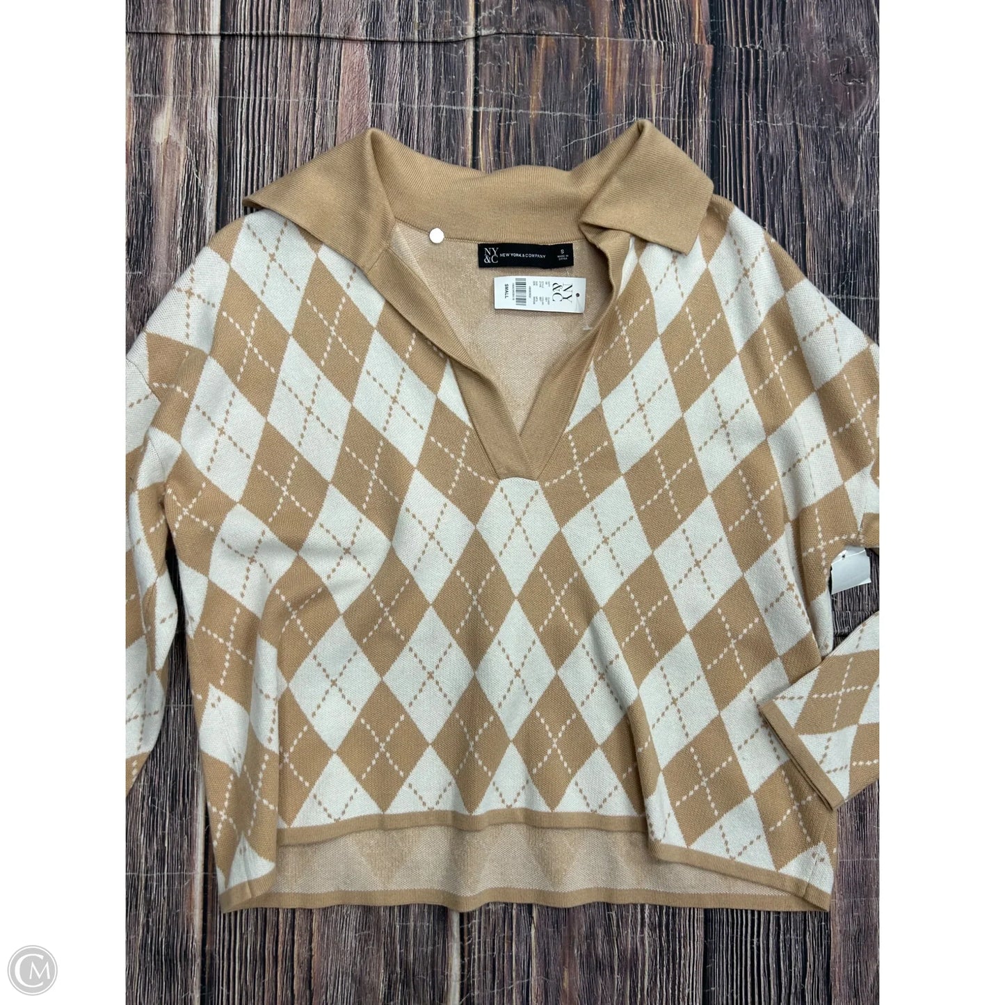Sweater By New York And Co In Brown, Size: S