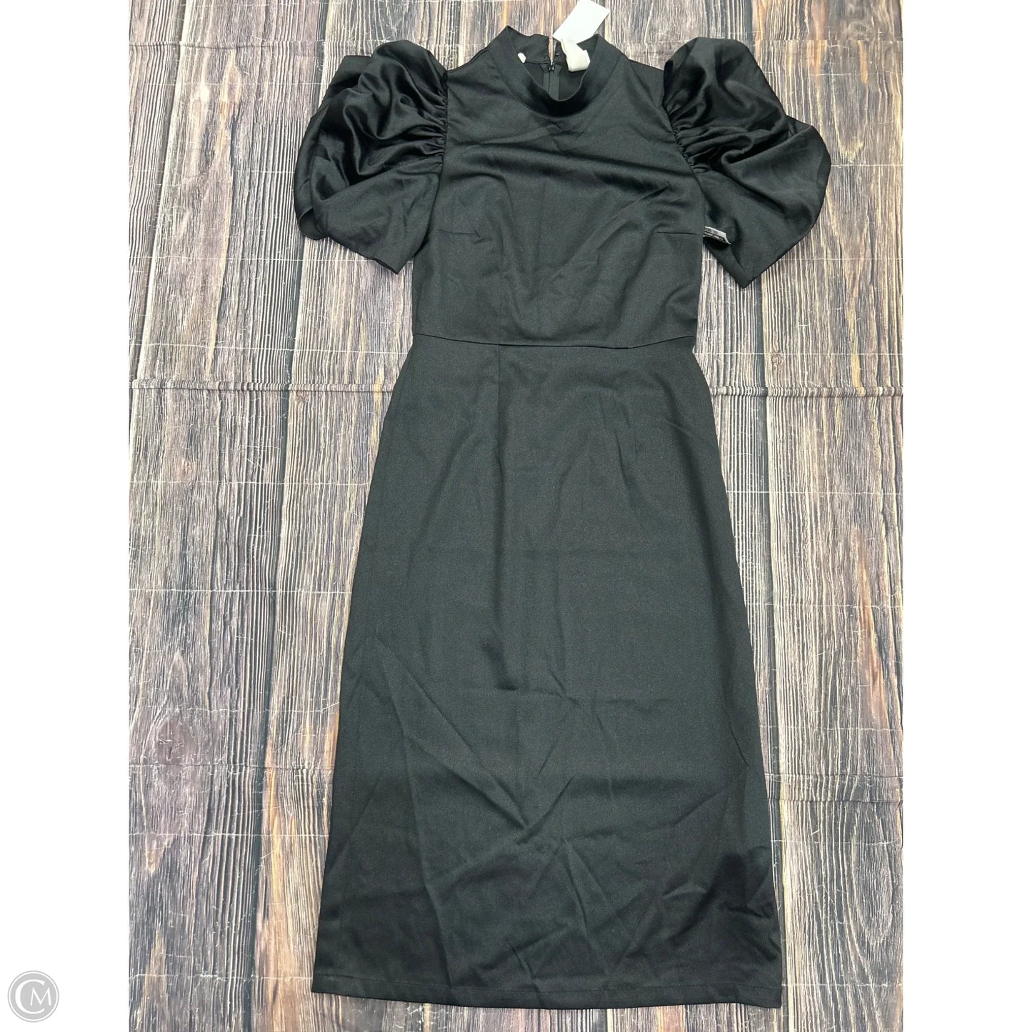 Dress Casual Maxi By H&m In Black, Size: S