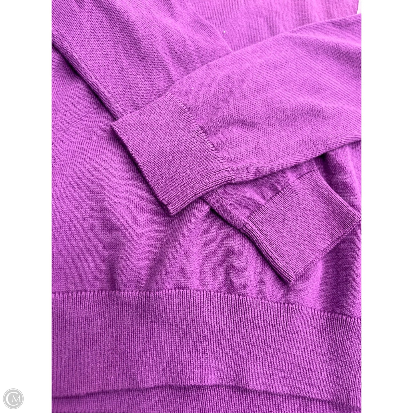 Sweater By Tommy Hilfiger In Purple, Size: Xs