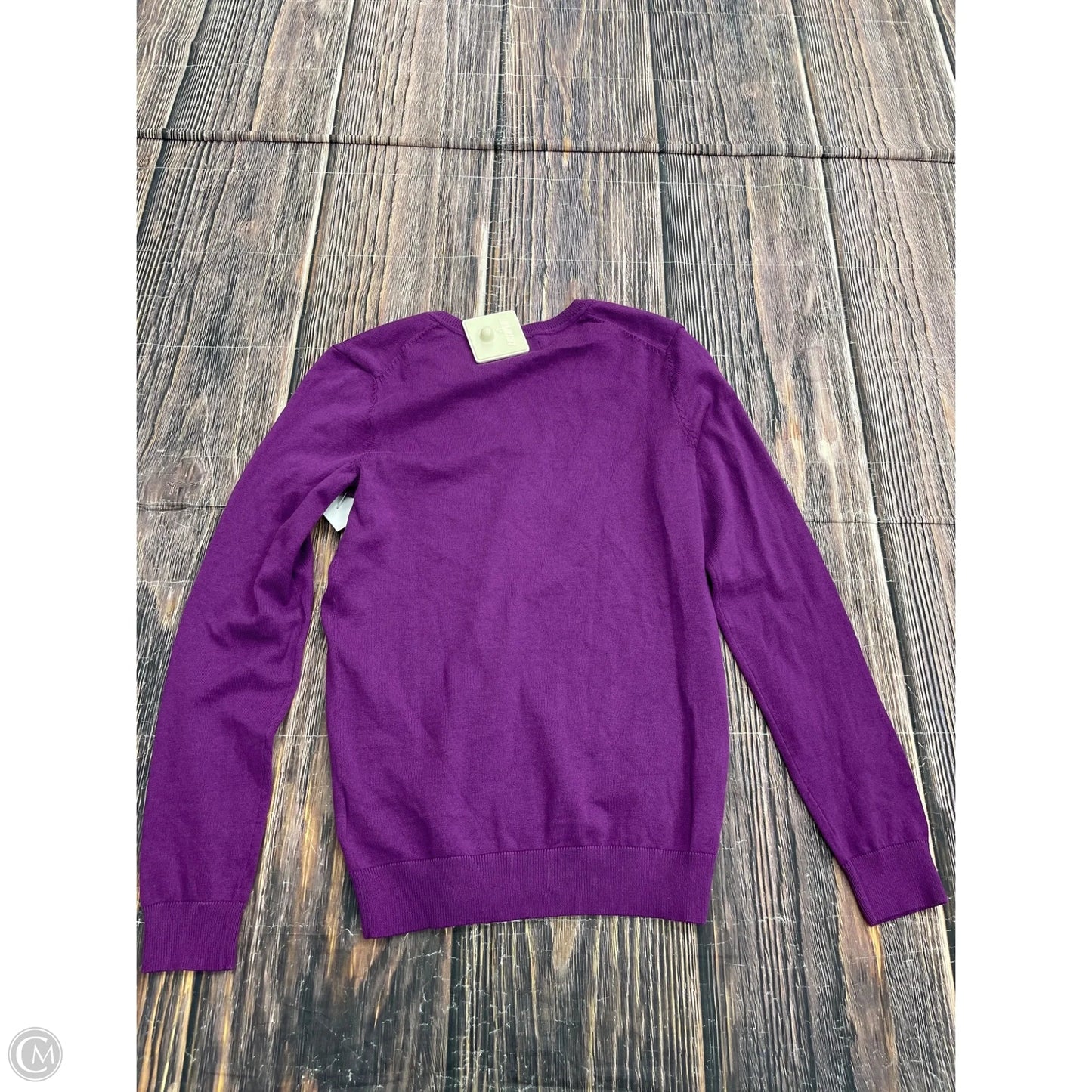 Sweater By Tommy Hilfiger In Purple, Size: Xs