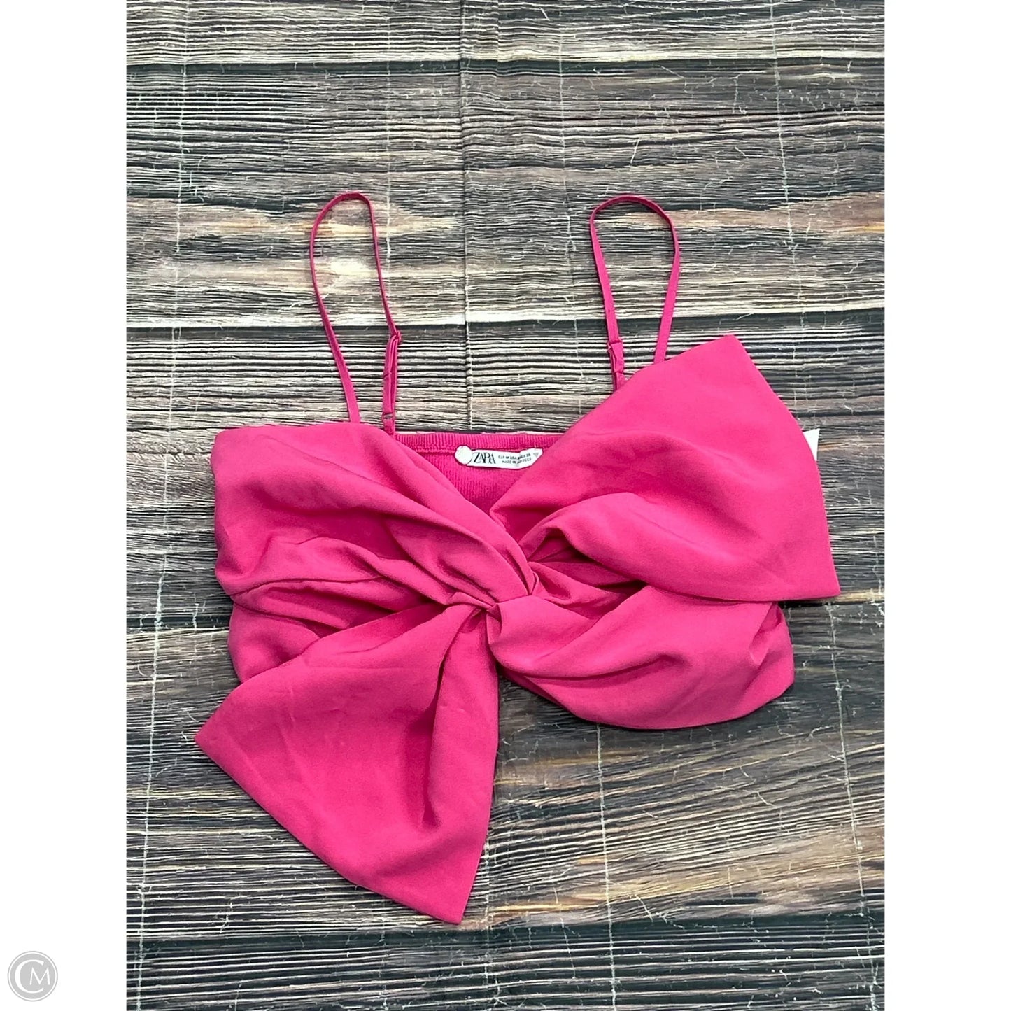 Tank Top By Zara In Pink, Size: M