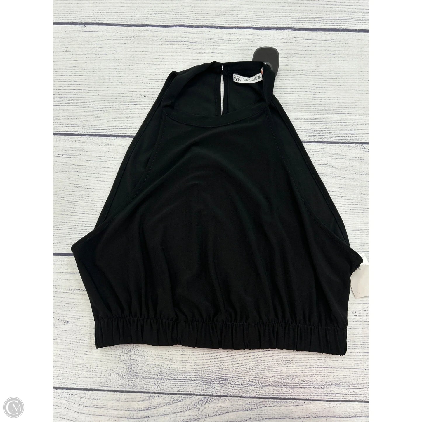 Tank Top By Zara In Black, Size: L
