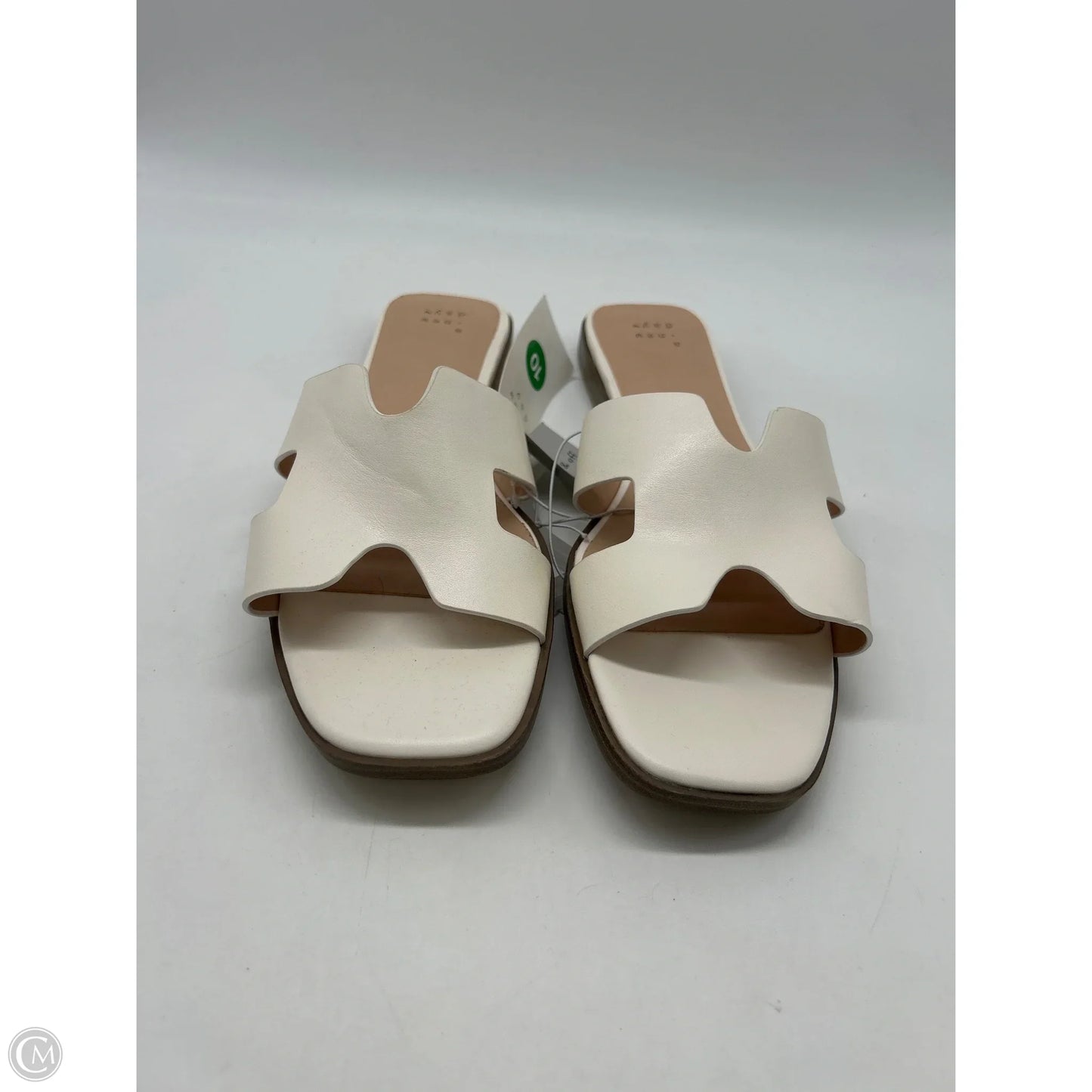 Sandals Flats By A New Day In White, Size: 10