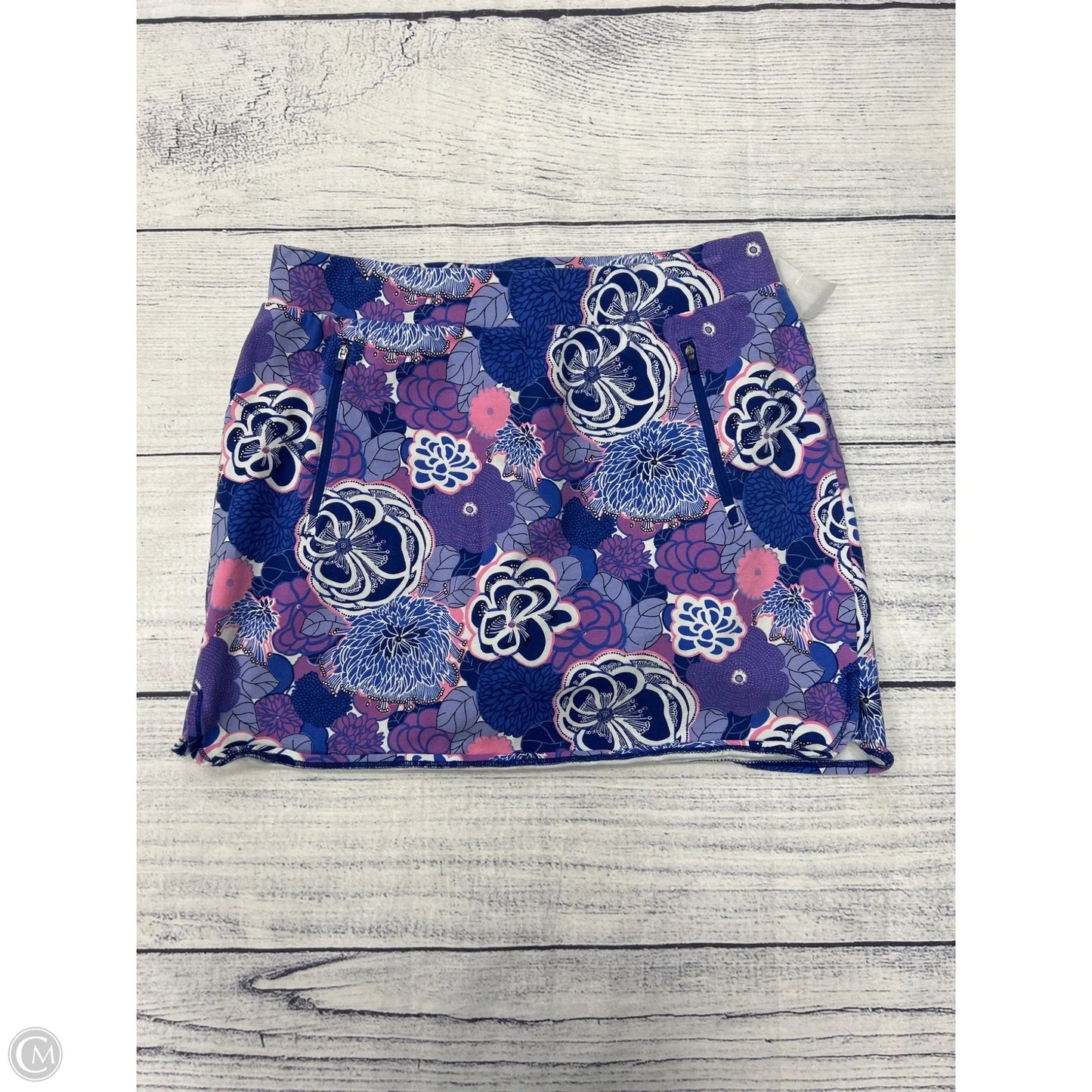 Skort By Talbots In Purple, Size: L