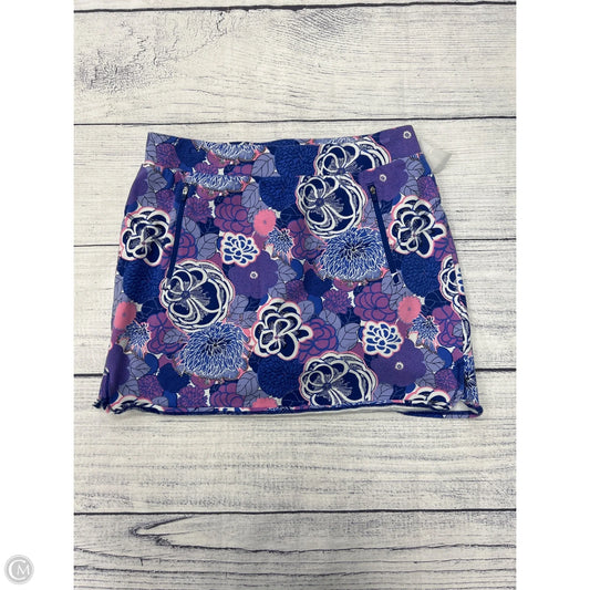 Skort By Talbots In Purple, Size: L