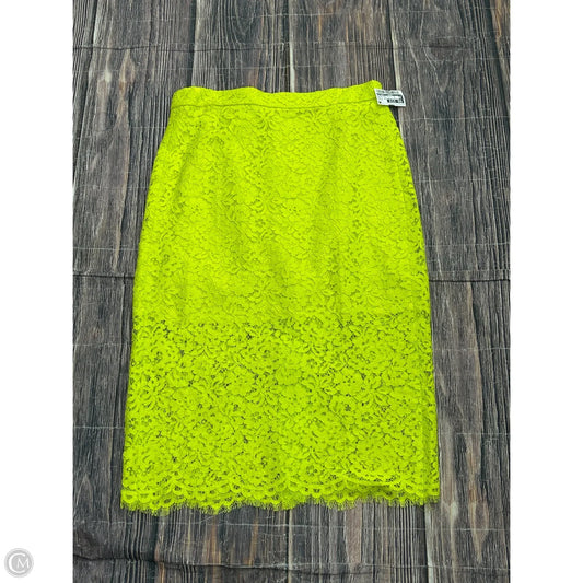 Skirt Midi By J. Crew In Yellow, Size: M