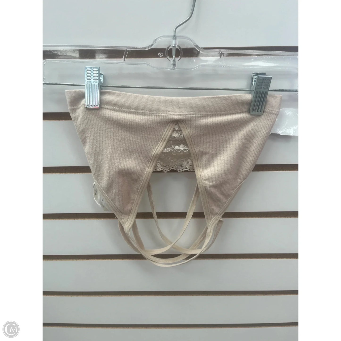 Bralette By Anthropologie In Tan, Size: Xxs