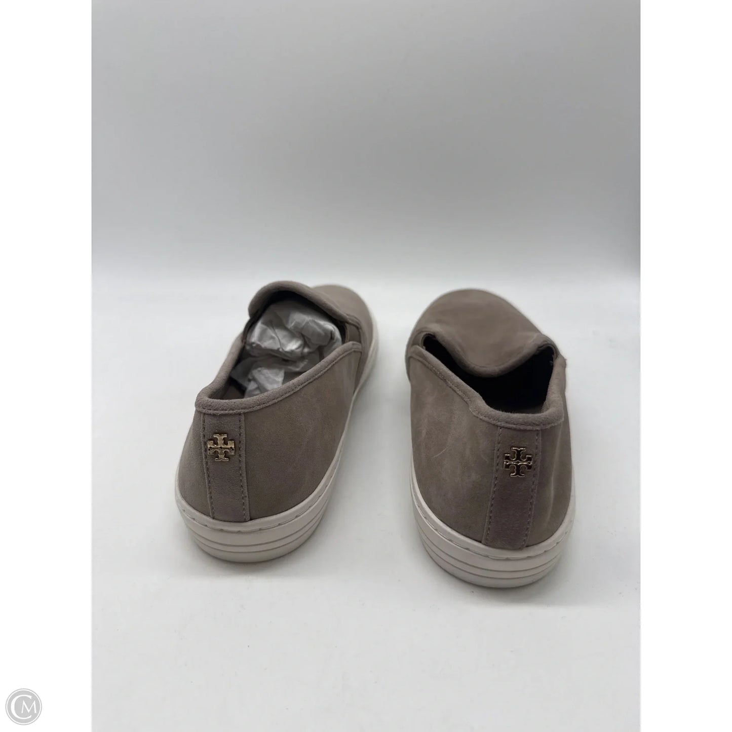 Shoes Designer By Tory Burch In Grey, Size: 8
