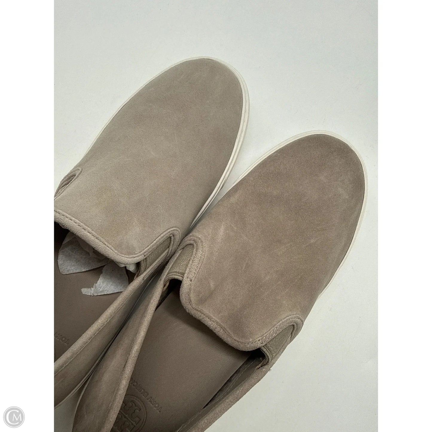 Shoes Designer By Tory Burch In Grey, Size: 8