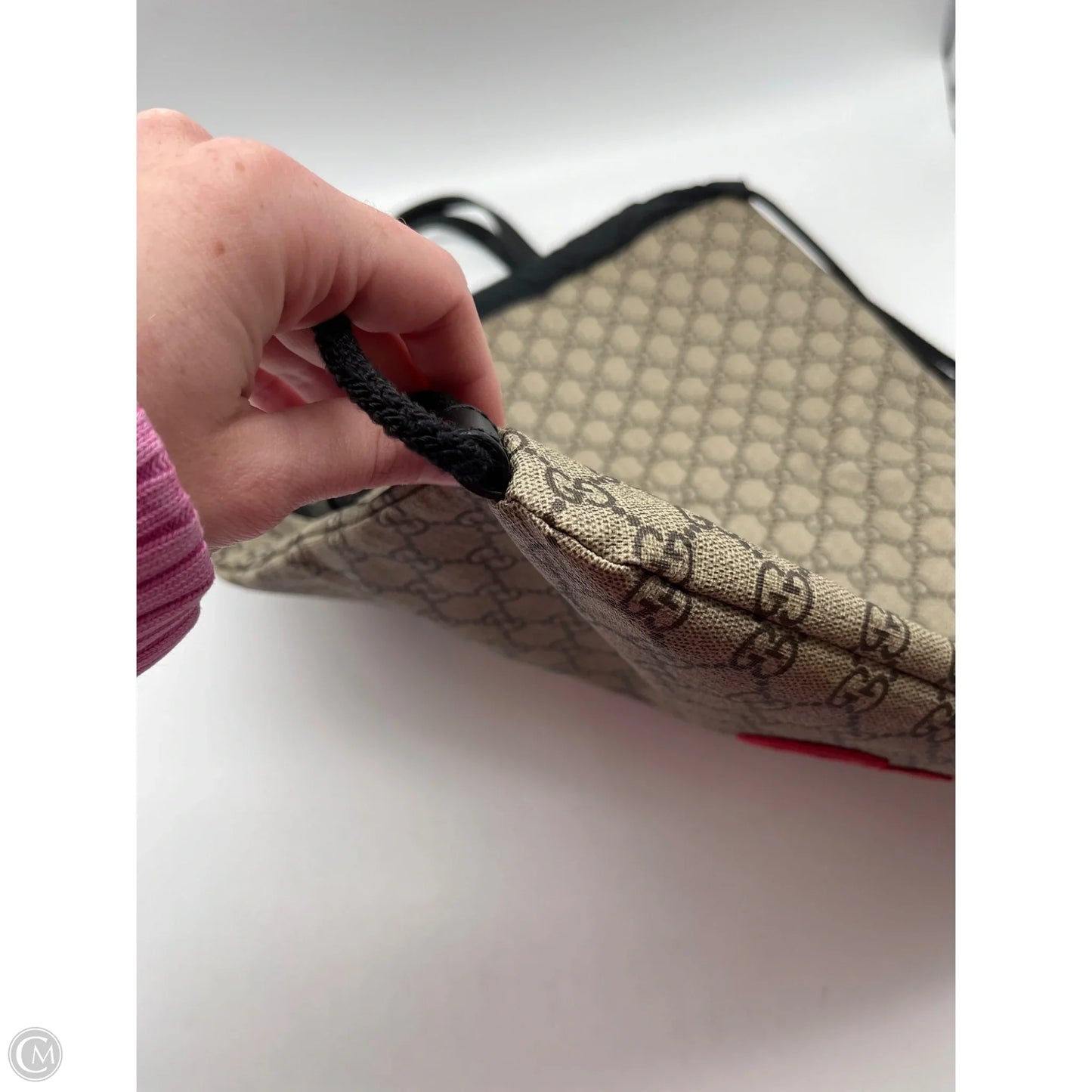 Backpack Luxury Designer By Gucci, Size: Medium