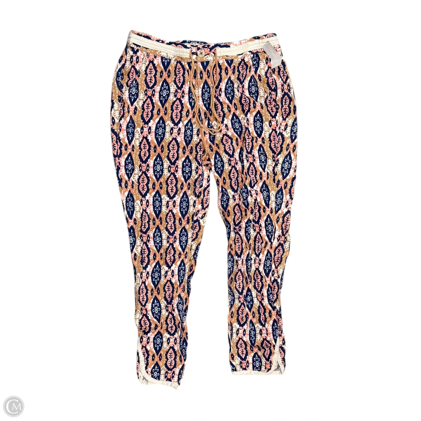 Pants Linen By Pilcro In Blue, Size: 4