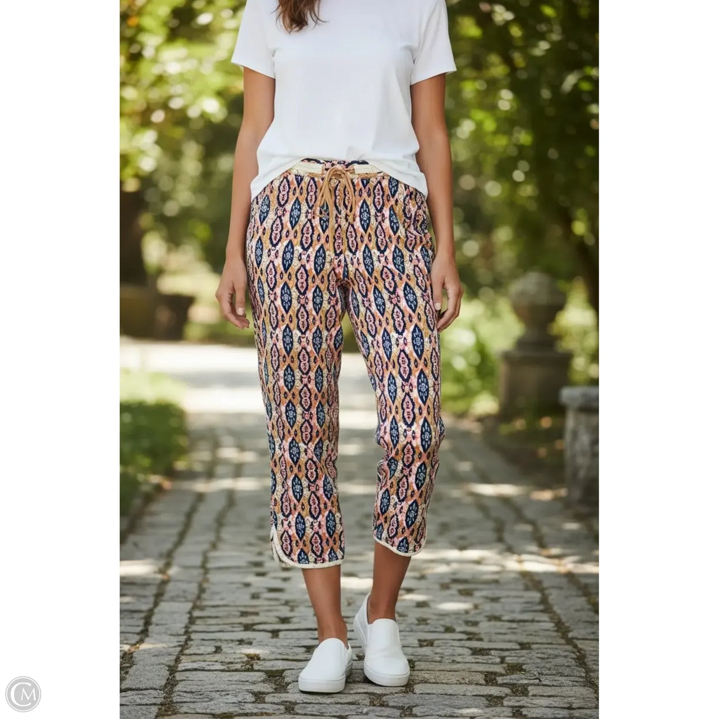 Pants Linen By Pilcro In Blue, Size: 4