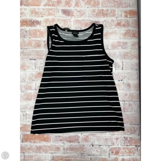 Tank Top By Ann Taylor In Black, Size: Xs