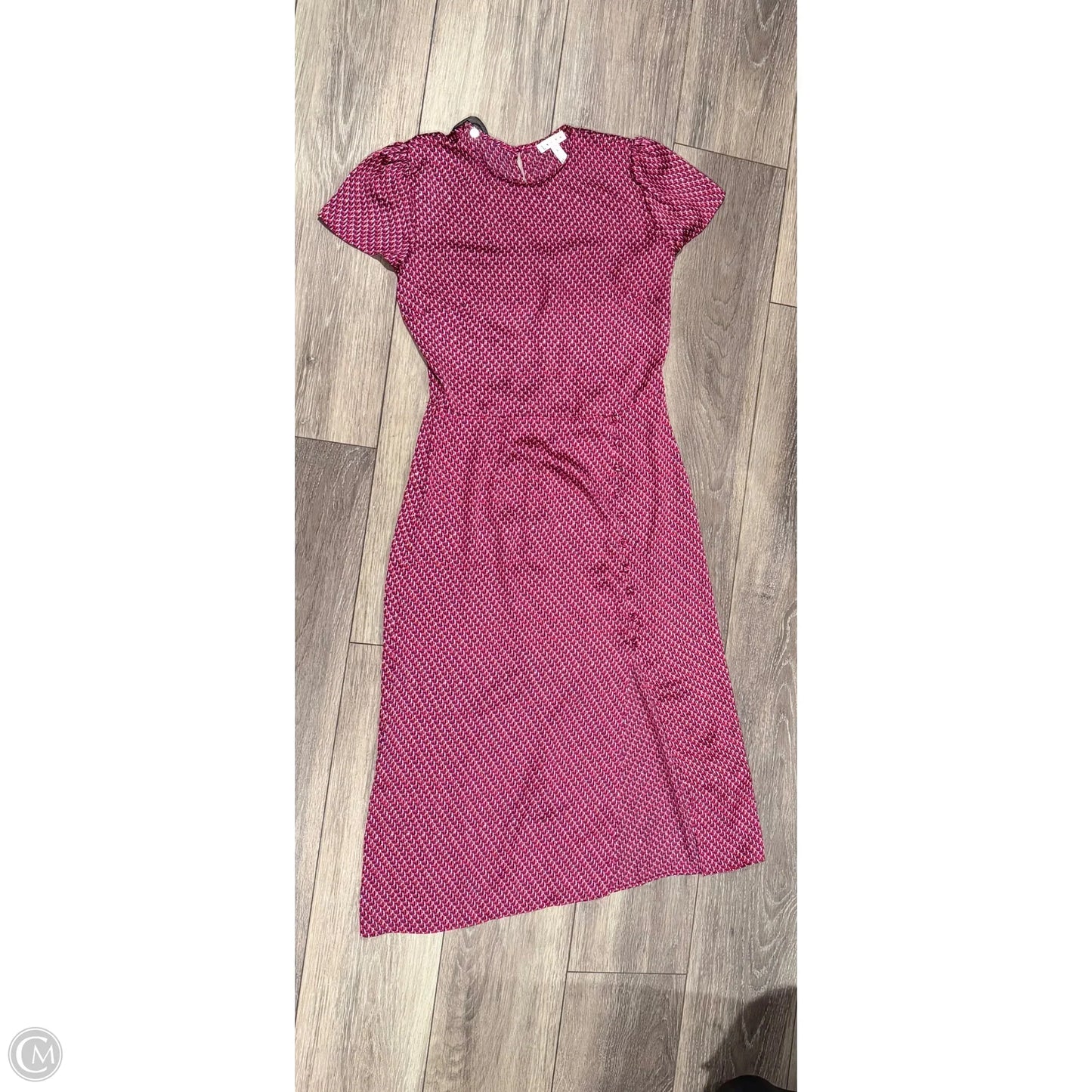 Dress Casual Midi By Leith In Pink, Size: S