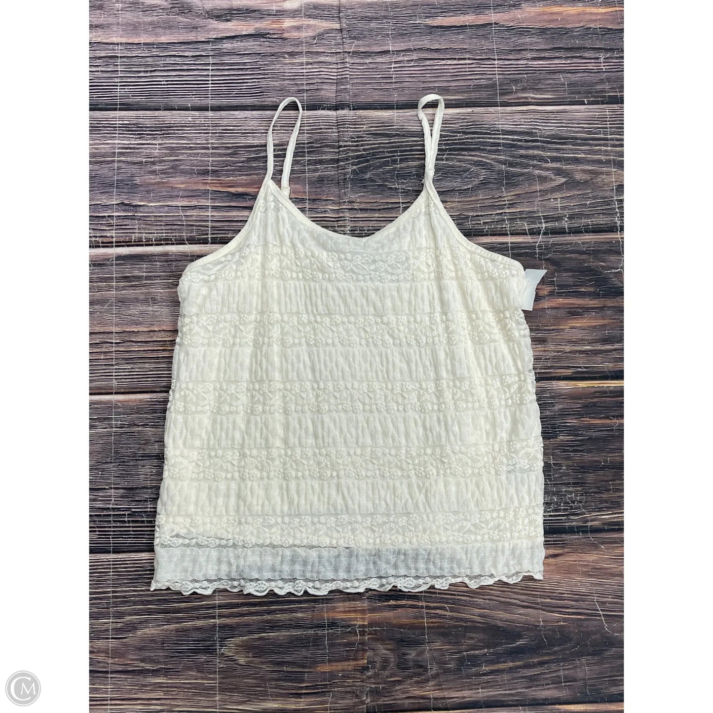 Tank Top By Torrid In Cream, Size: 3x