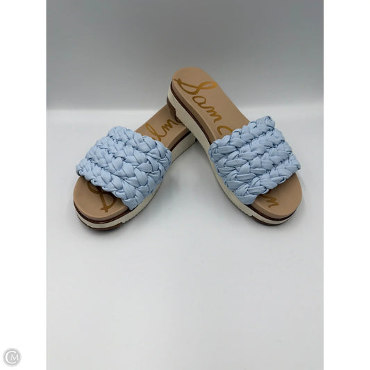 Sandals Flats By Sam Edelman In Blue, Size: 7.5