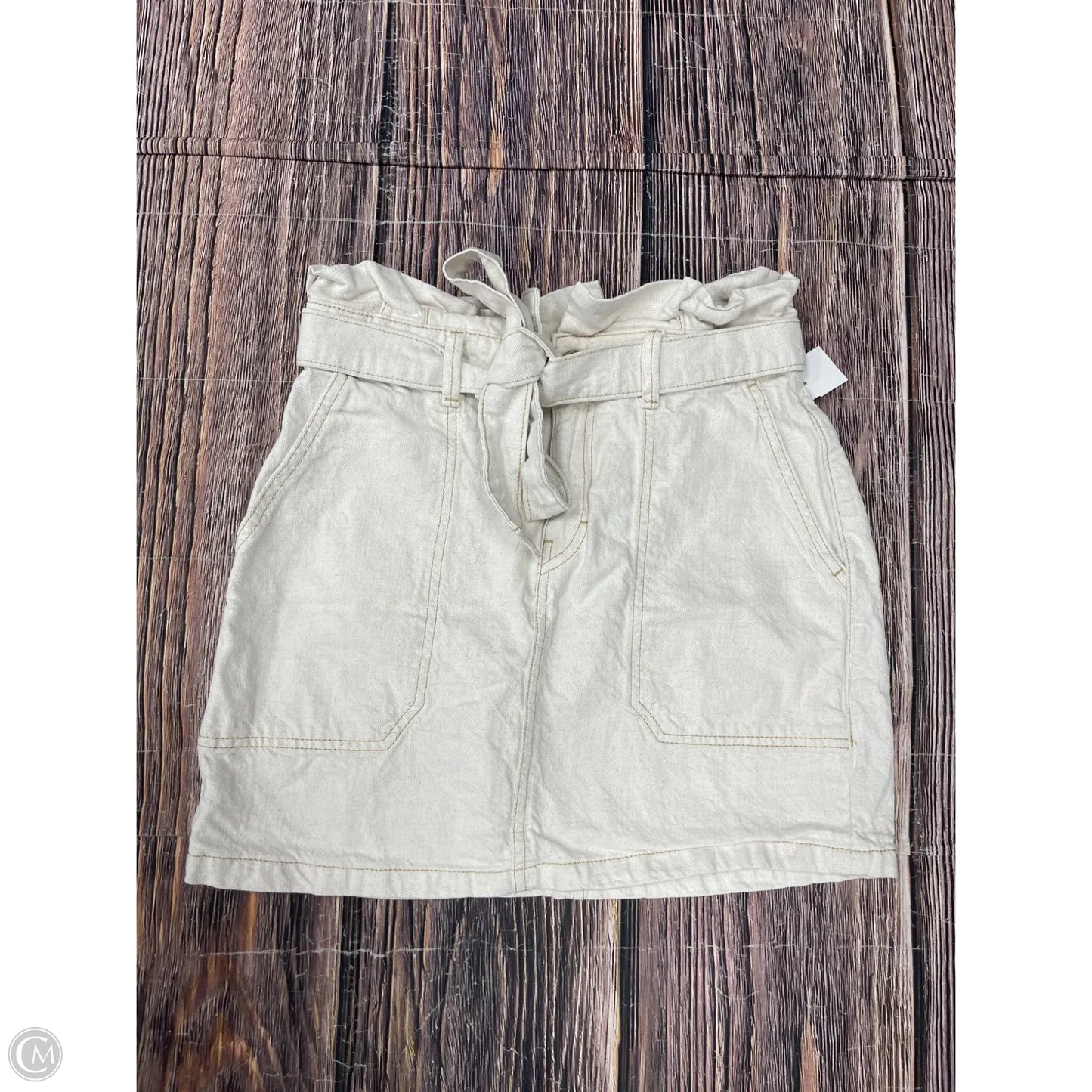 Skirt Mini & Short By Free People In Cream, Size: S