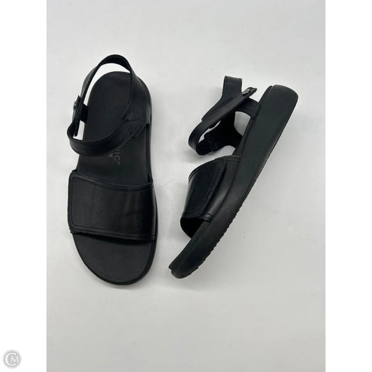 Sandals Flats By Vionic In Black, Size: 8