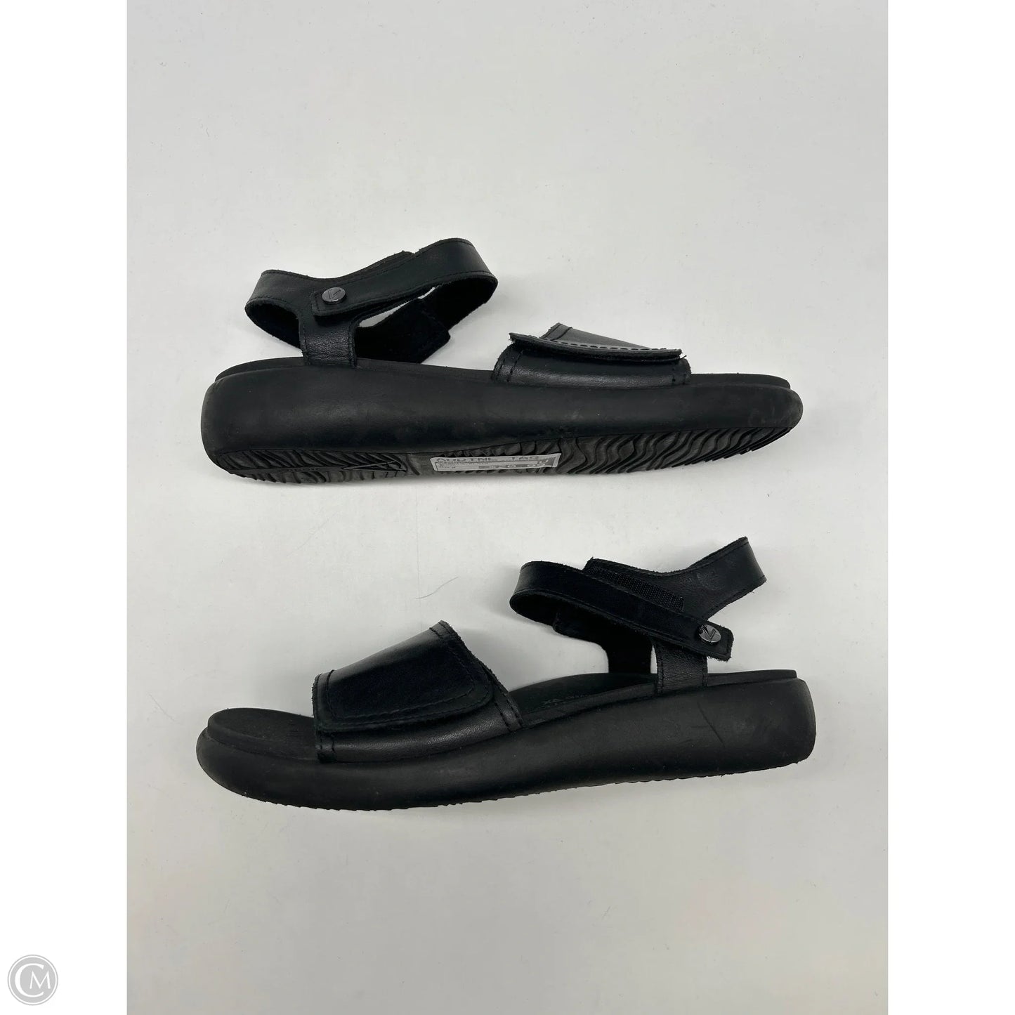 Sandals Flats By Vionic In Black, Size: 8