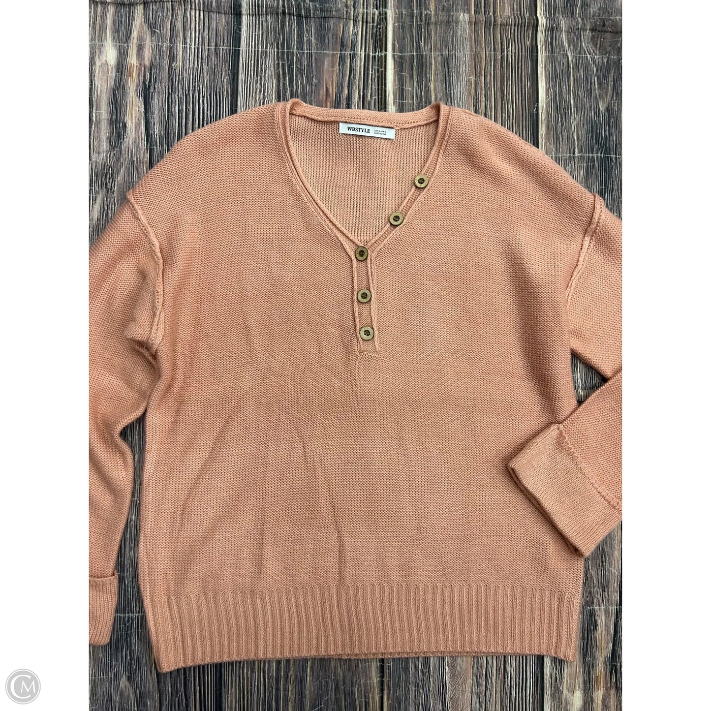 Sweater By Clothes Mentor In Pink, Size: M