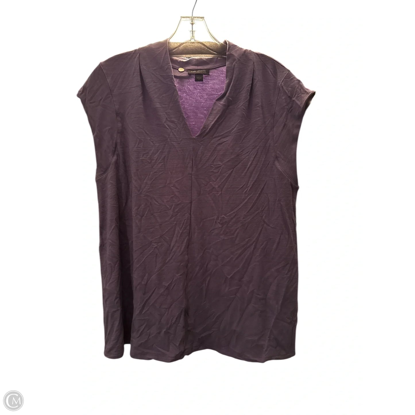 Top Short Sleeve By J. Jill In Purple, Size: S