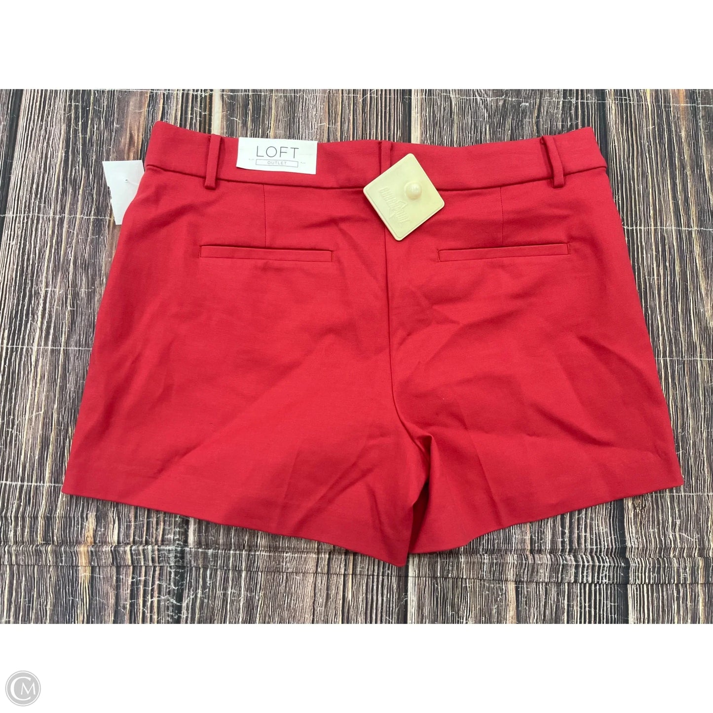 Shorts By Loft In Red, Size: 10