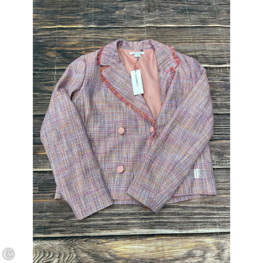 Blazer By Liz Claiborne In Pink, Size: L