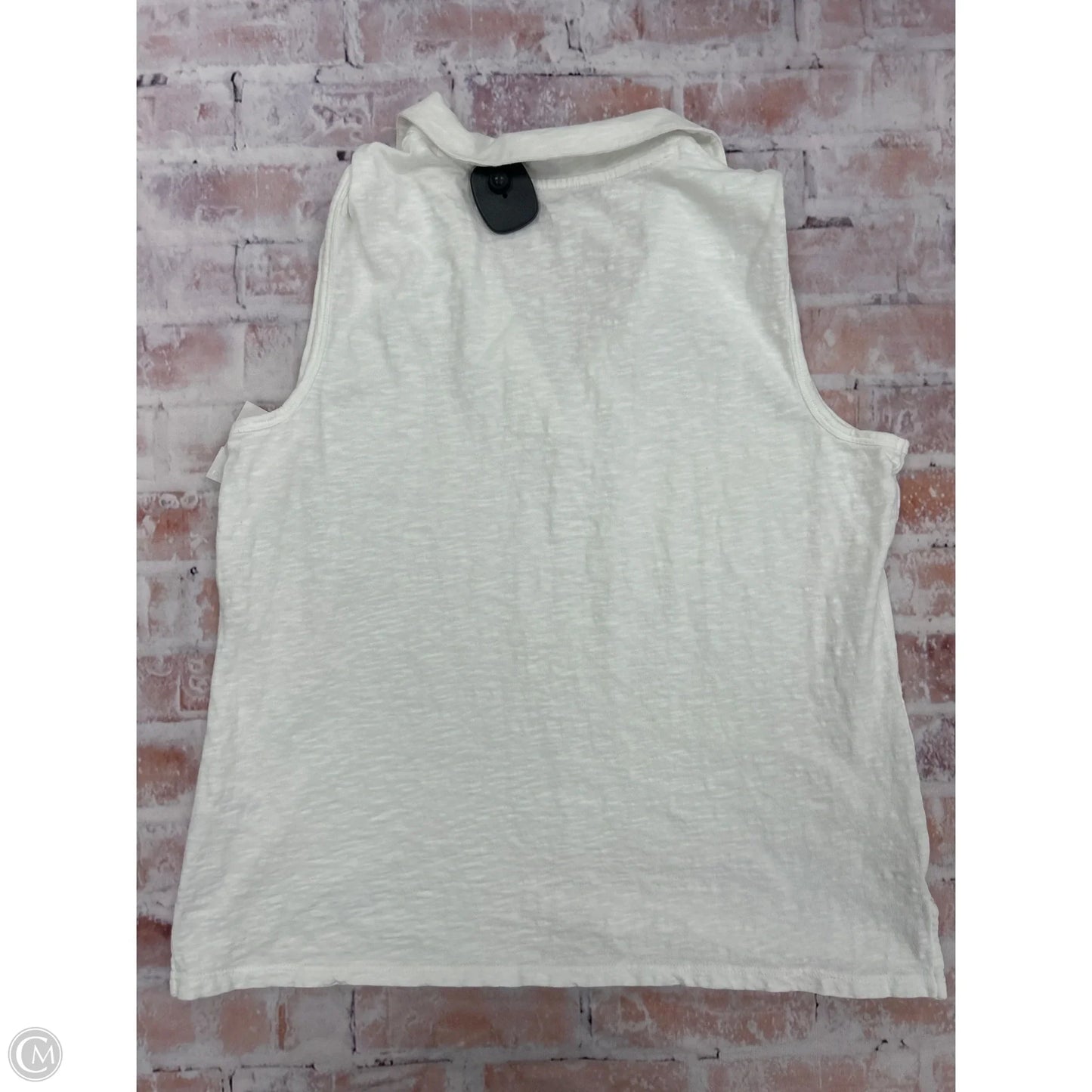 Tank Top By Talbots In White, Size: L