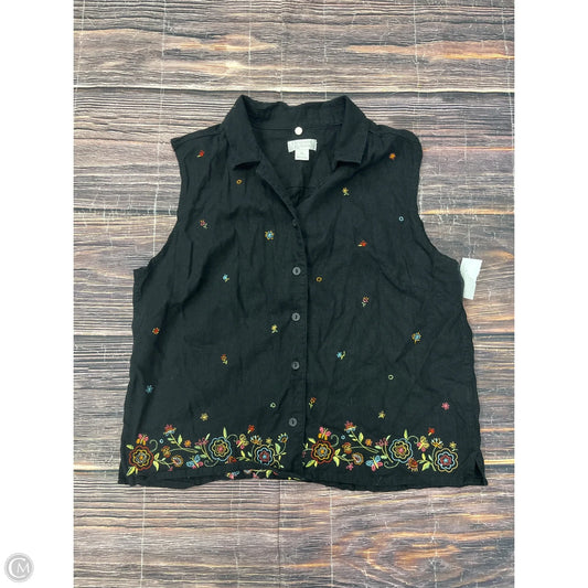 Tank Top By Christopher And Banks In Black, Size: Xl