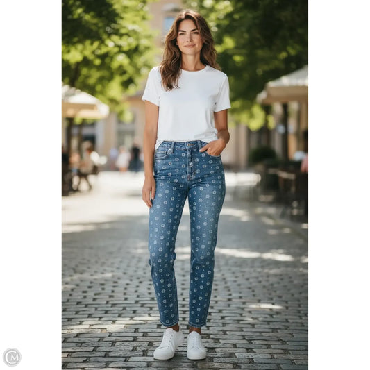 Jeans Boot Cut By Pilcro In Blue Denim, Size: 0