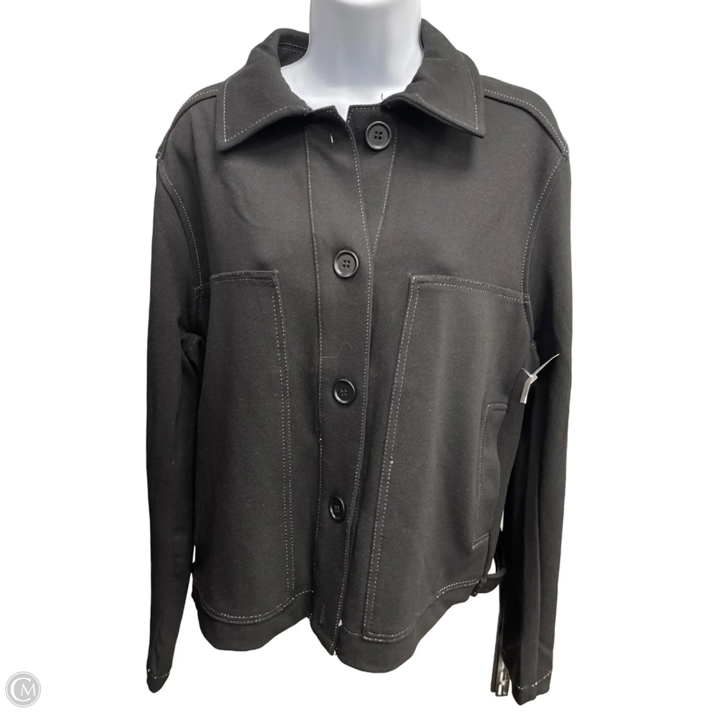 Jacket Other By Max Studio In Black, Size: L